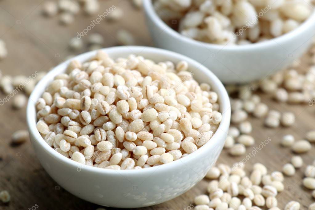 Barley cooked with seeds