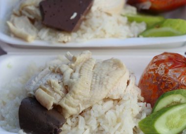 tavuk haşlanmış pirinç