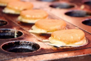 tatlı krep dorayaki için yapmak