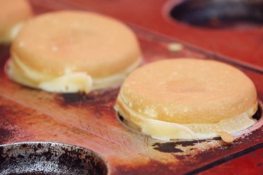 tatlı krep dorayaki için yapmak