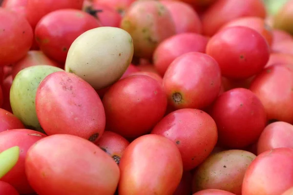 Rajčata na trhu — Stock fotografie