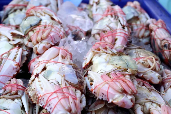 Fresh crab in market
