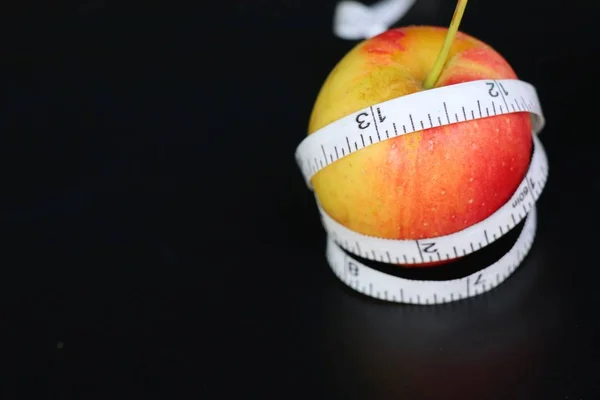 Fruta de maçã doce vermelha — Fotografia de Stock