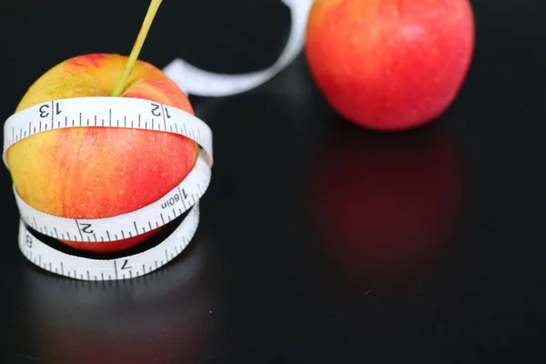 Fruta roja de manzana dulce —  Fotos de Stock