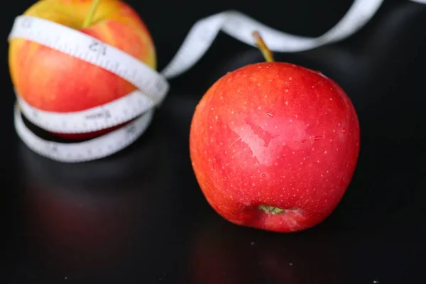 Fruta roja de manzana dulce —  Fotos de Stock