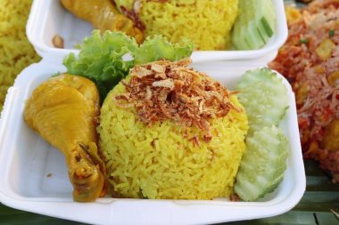 tavuk biryani pirinç