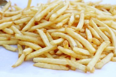 Patates kızartması sokak gıda