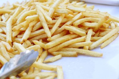 Patates kızartması sokak gıda