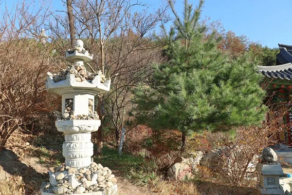 Naksansa templet i Sydkorea — Stockfoto