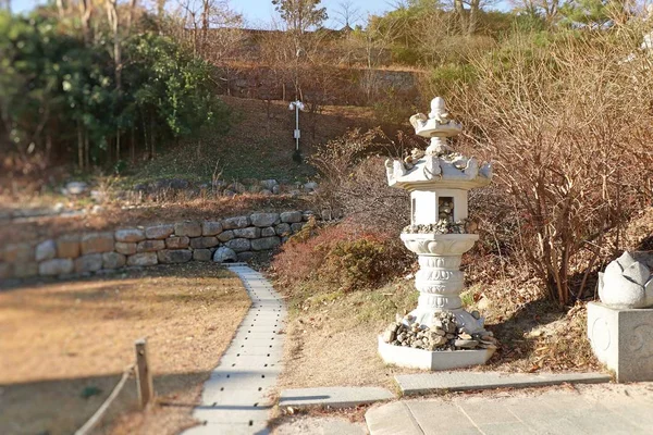 Naksansa tempel i södra kore — Stockfoto