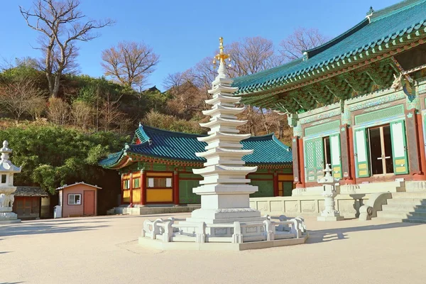 Naksansa tempel in Zuid-korea — Stockfoto