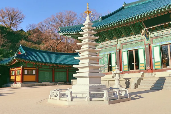 Naksansa templet i Sydkorea — Stockfoto