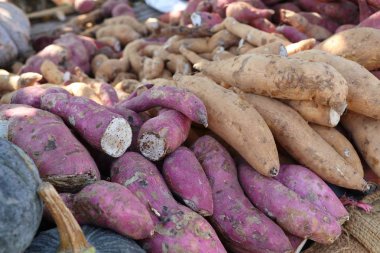 Tatlı patates sokak gıda