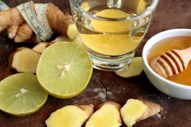 Tatlım limonlu zencefil çay