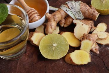 Tatlım limonlu zencefil çay