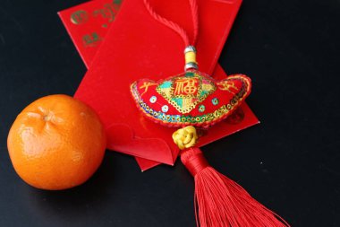 Çin yeni yılı dekorasyon turuncu meyve