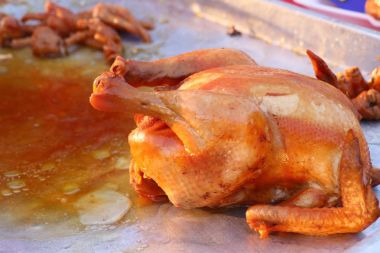 Sokak gıda, Balık soslu tavuk