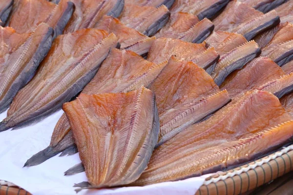 Poisson séché au marché — Photo