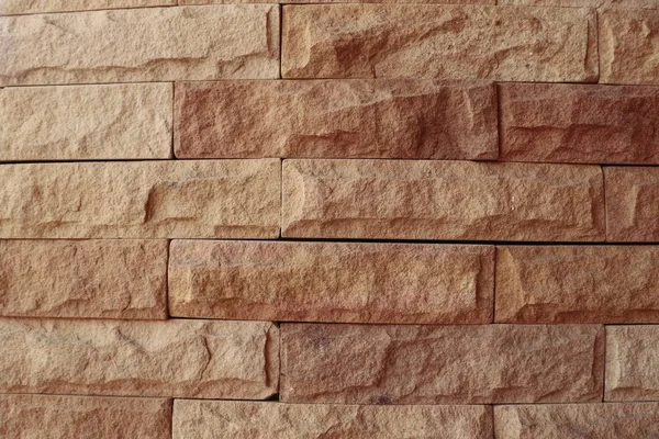 Brown brick background texture — Stock Photo, Image