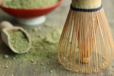 Kibrit yeşil çay tozu