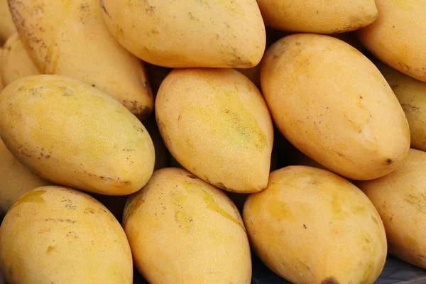 Mogen mango på gata mat — Stockfoto