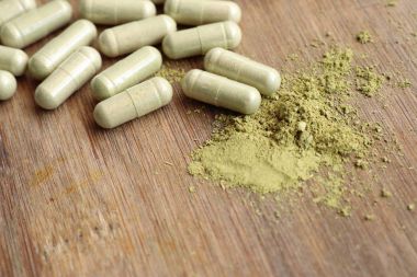 Moringa kapsül ile kurutulmuş