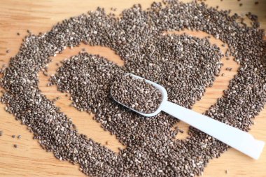 Yığın organik chia tohum