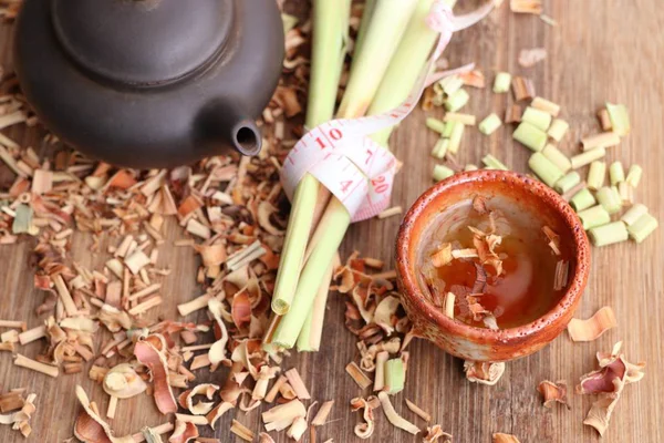 Lemongrass tea with fresh — Stock Photo, Image