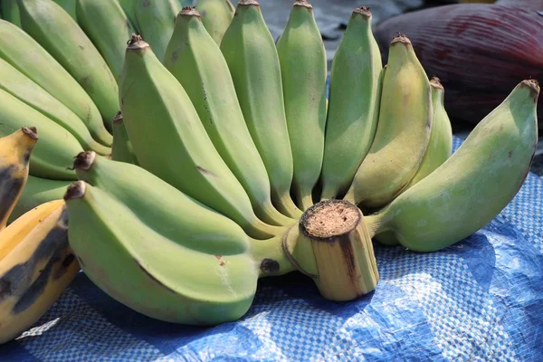 Банан на улице еды — стоковое фото