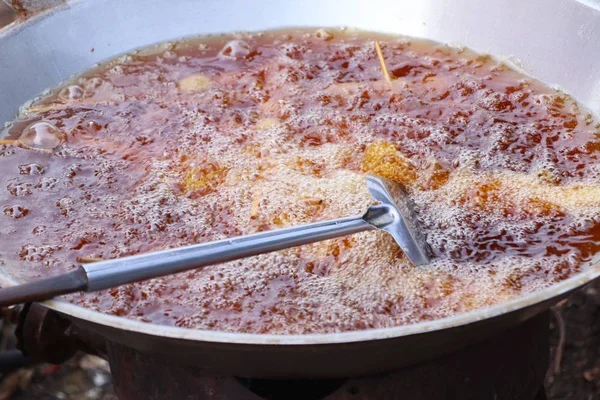 Albóndigas y embutidos fritos —  Fotos de Stock