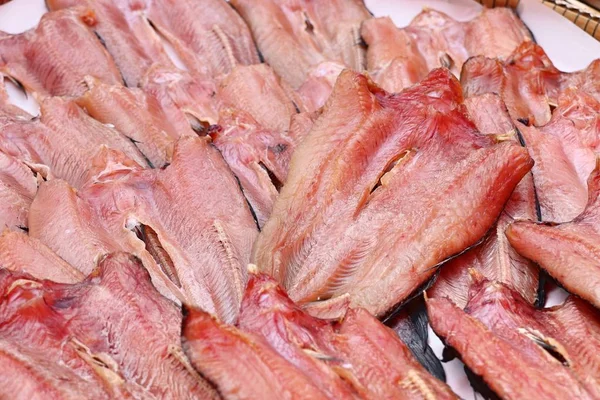 Pescado seco en el mercado —  Fotos de Stock