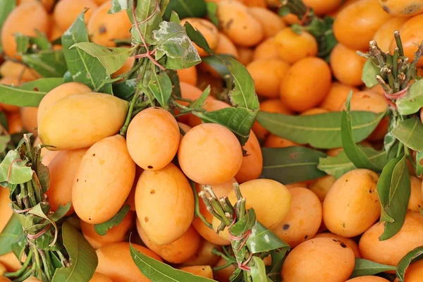 Thailändska plango frukt eller marian plommon — Stockfoto