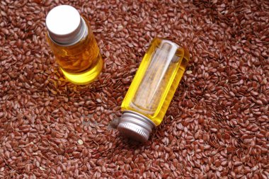 Keten tohumu yağı ile