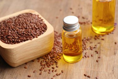 Keten tohumu yağı ile