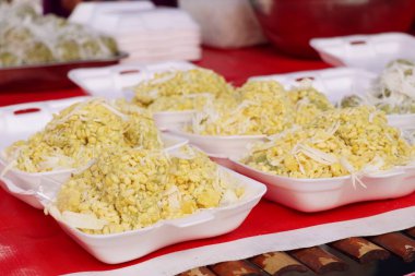 Tay tatlı soya ile Hindistan cevizi