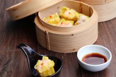 Çin karides köfte buğulama 