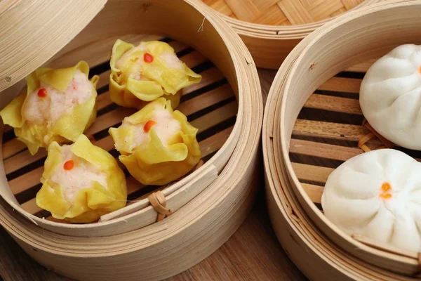 Chinese steamed dumplings and buns