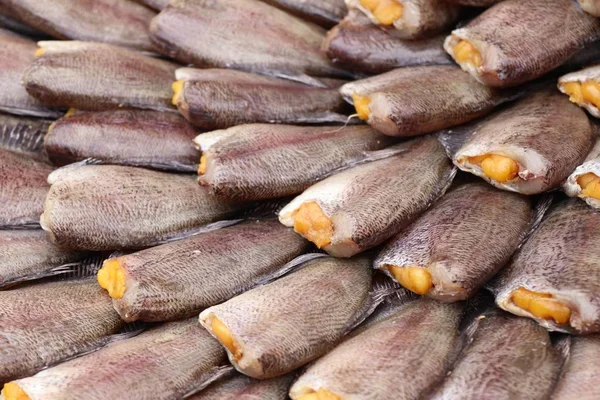 Poisson séché au marché — Photo