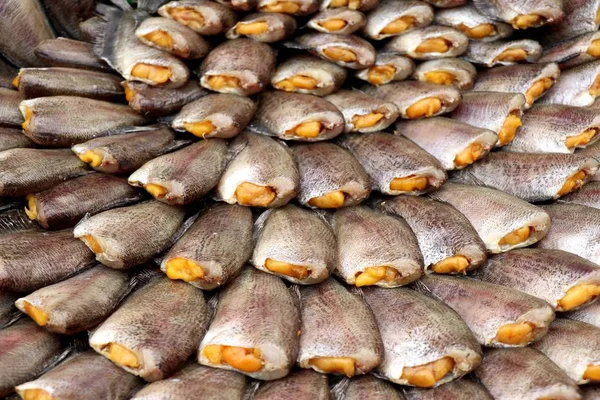 Poisson séché au marché — Photo