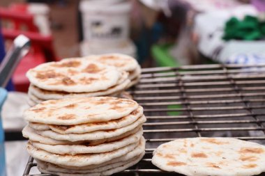 yumurta ile ızgara yapışkan pirinç