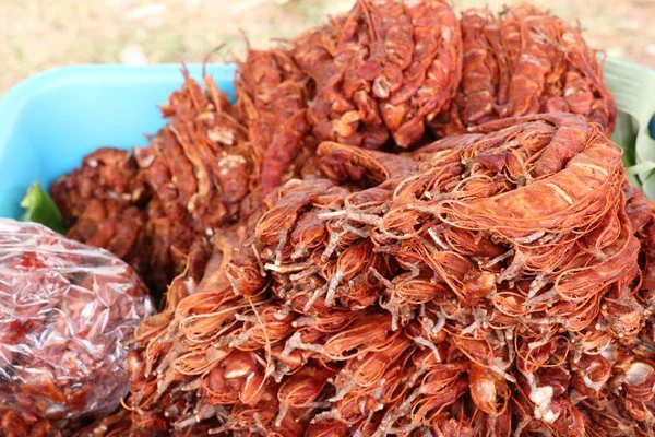 Tamarindo em comida de rua — Fotografia de Stock