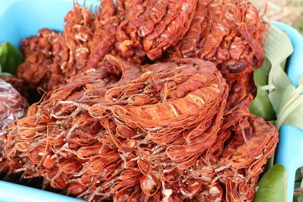 Tamarindo em comida de rua — Fotografia de Stock