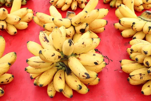 Banana em comida de rua — Fotografia de Stock