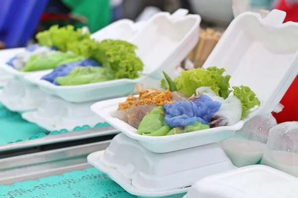 Thai Streamed Rice Dumpling — Stock Photo, Image