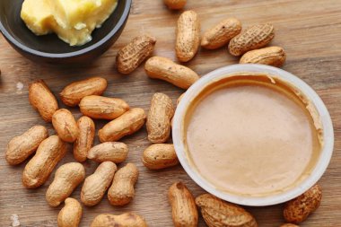 Lezzetli krem fıstık ezmesi