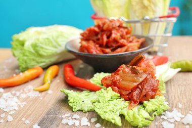 Kimchi lahana - Kore yemeği