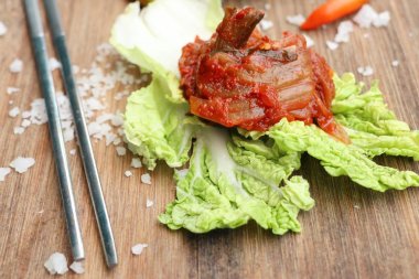 Kimchi lahana - Kore yemeği