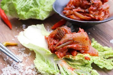 Kimchi lahana - Kore yemeği