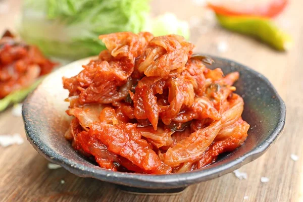Kimchi col - comida coreana —  Fotos de Stock