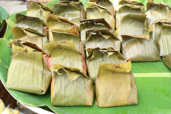 Steamed fish with curry paste Stock Image